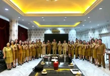 Moment Rakor Kepala Puskesmas Minsel 2026