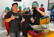 Lomba Masak Nasgor Antar Jaga Wanua Klabat