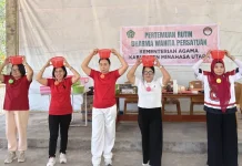 Semarak Kemerdekaan, Ragam Perlombaan Unik Digelar DWP Kemenag Minut