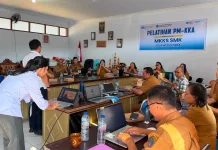 Moment Pelatihan AI di SMKN PP Kalasey