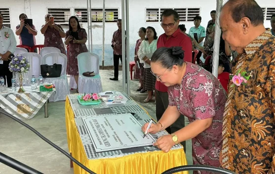 Gedung TK GMIM Eunike Klabat Diresmikan