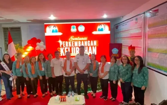 Moment Sario Utara Kelurahan Paling Berkembang di Manado