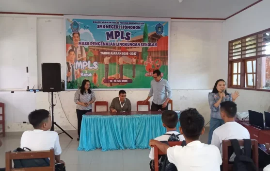 Moment Penutupan MPLS SMKN 1 Tomohon 2026