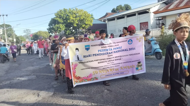 Gebyar Hardiknas 2026 di Manokwari, Perkuat Sinergi Tingkatkan Mutu Pendidikan
