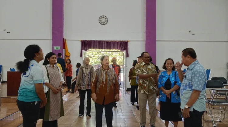 Ketua I LPPN Tinjau Kesiapan Pesparawi Nasional XIV di Manokwari