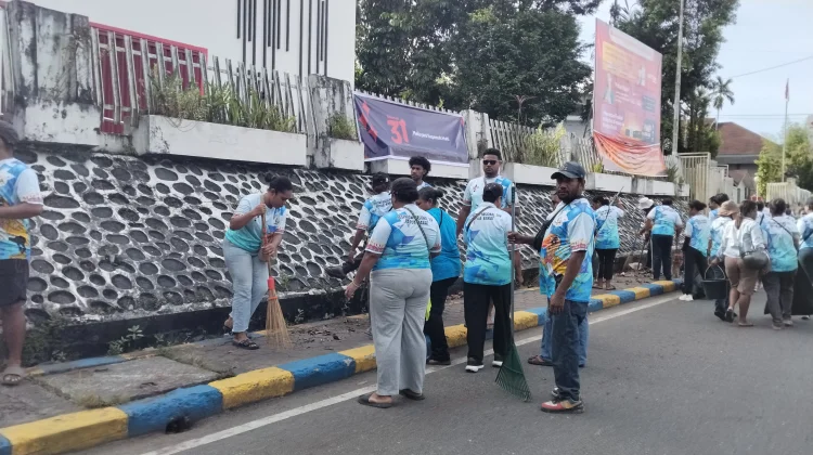 Panitia Pesparawi Nasional XIV Intensifkan Kerja Bakti jelang Pembukaan