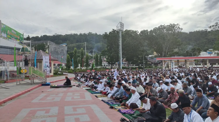 Ribuan Jamaah Padati Salat Idul Adha 1447 Hijriah di RTP Borarsi