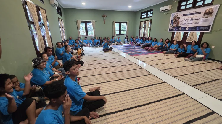 Lingkungan St Fransiskus Asisi  Gelar Rekoleksi Keluarga