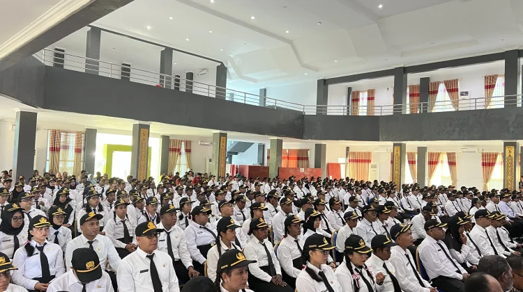 Bupati Hermus Buka Latsar CPNS Formasi Tahun 2021
