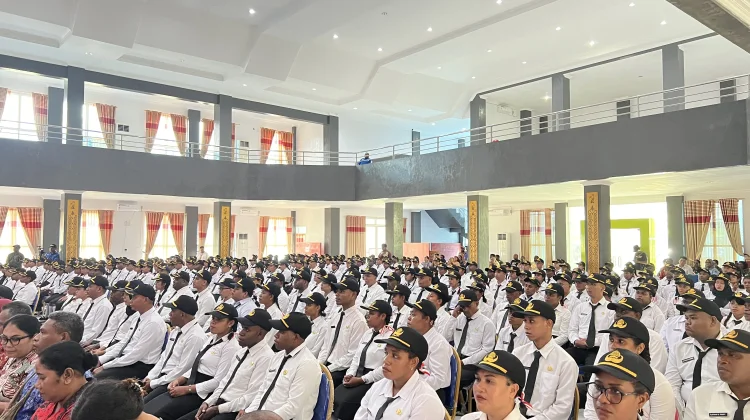 Bupati Hermus Buka Latsar CPNS Formasi Tahun 2021