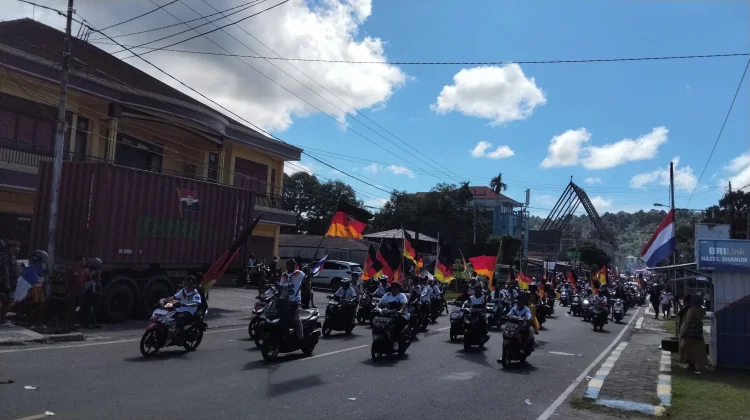 Ribuan Fans Club Piala Dunia 2026 Ikuti Konvoi Damai