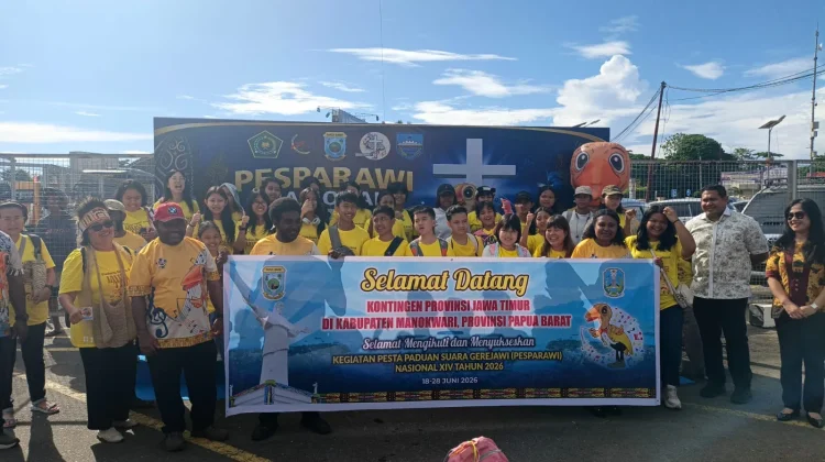 Kontingen Pesparawi Nasional XIV Terus Berdatangan ke Manokwari