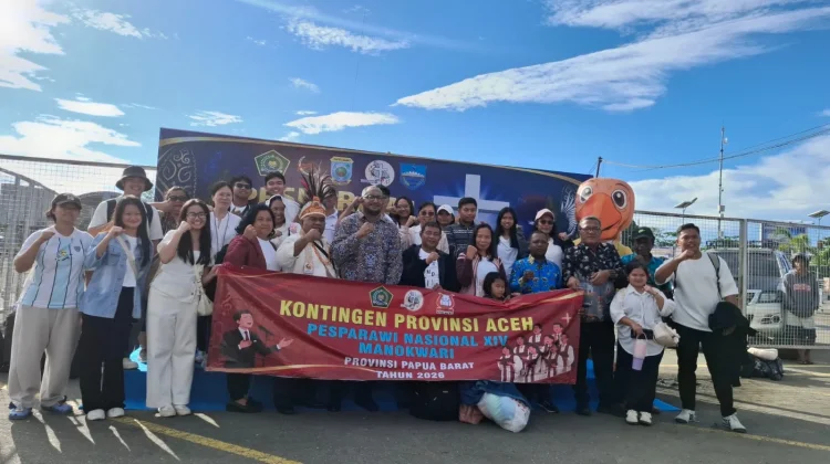 Kontingen Pesparawi Nasional XIV Terus Berdatangan ke Manokwari