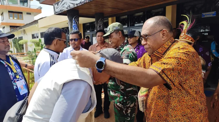 Walikota Tual Beserta Rombongan Tiba diManokwari dalam Rangka Pesparawi