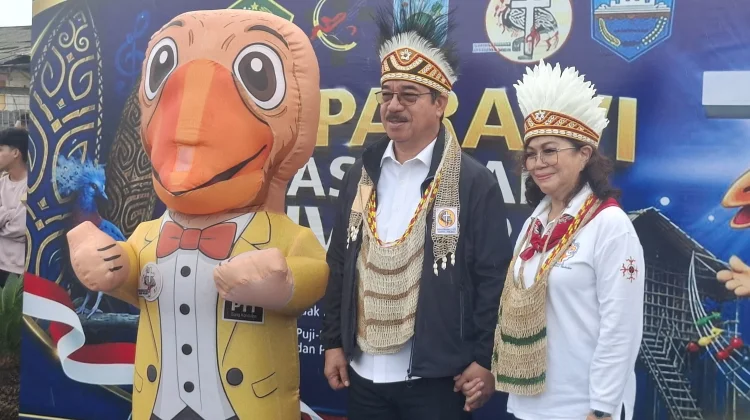 Gubernur Maluku Mengantar Langsung Peserta Kontingen Pesparawi Nasional