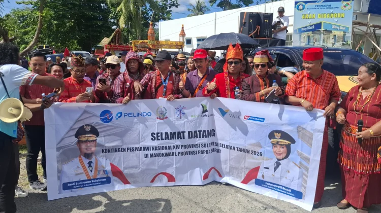 Karnaval Budaya Pesparawi Nasional Tampilkan Harmoni Papua Barat dan Nusantara