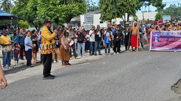Karnaval Budaya Pesparawi Nasional Tampilkan Harmoni Papua Barat dan Nusantara