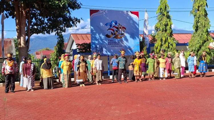 BKKBN Papua Barat Gelar Upacara Hari Keluarga Nasional ke 33 Tahun