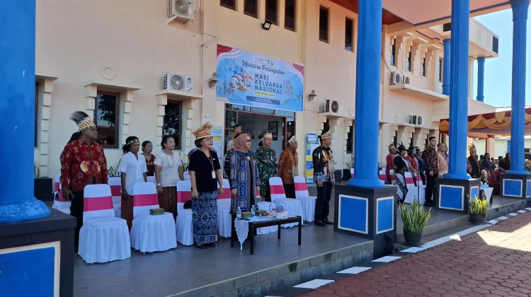 BKKBN Papua Barat Gelar Upacara Hari Keluarga Nasional ke 33 Tahun