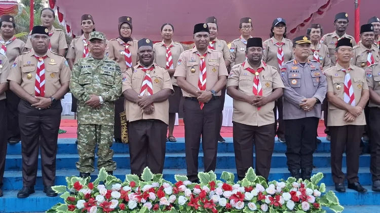 Ketua Kwarda Pabar Lepas Kontingen Jamnas, Tekankan Karakter dan Persaudaraan