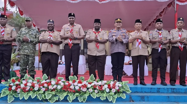 Ketua Kwarda Pabar Lepas Kontingen Jamnas, Tekankan Karakter dan Persaudaraan