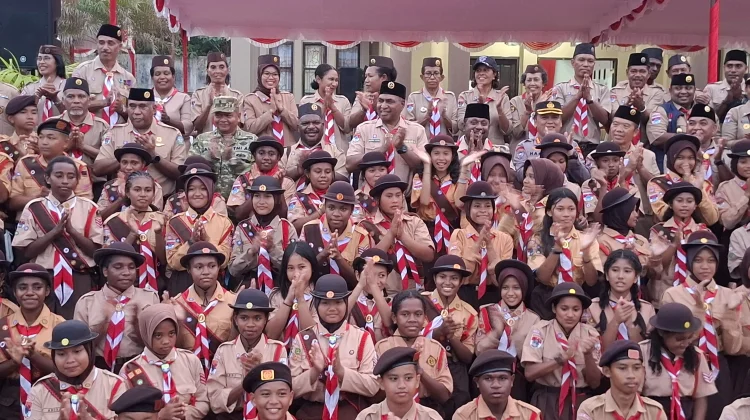 Ketua Kwarda Pabar Lepas Kontingen Jamnas, Tekankan Karakter dan Persaudaraan