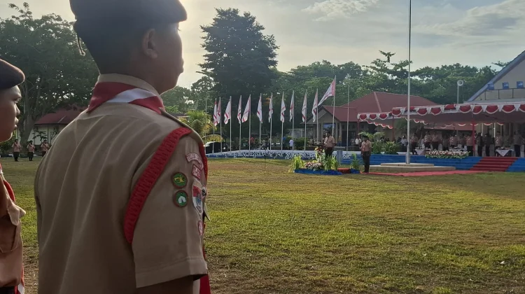 Ketua Kwarda Pabar Lepas Kontingen Jamnas, Tekankan Karakter dan Persaudaraan