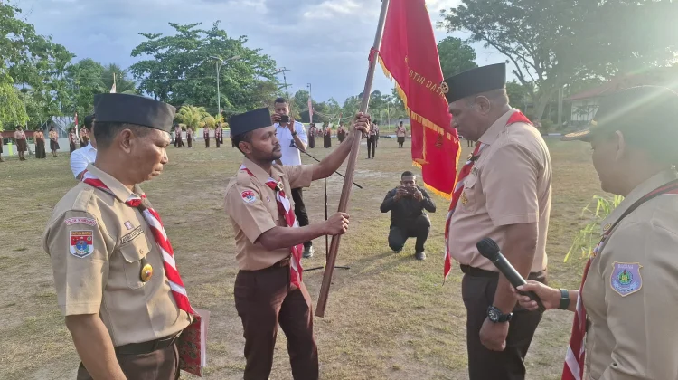 Ketua Kwarda Pabar Lepas Kontingen Jamnas, Tekankan Karakter dan Persaudaraan