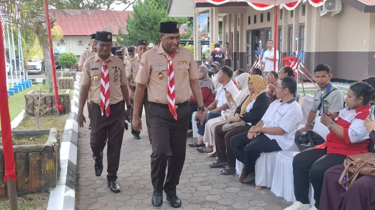 Ketua Kwarda Pabar Lepas Kontingen Jamnas, Tekankan Karakter dan Persaudaraan