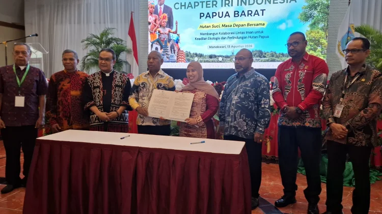 IRI Papua Barat Diluncurkan, Dorong Kolaborasi Lintas Iman Lindungi Hutan