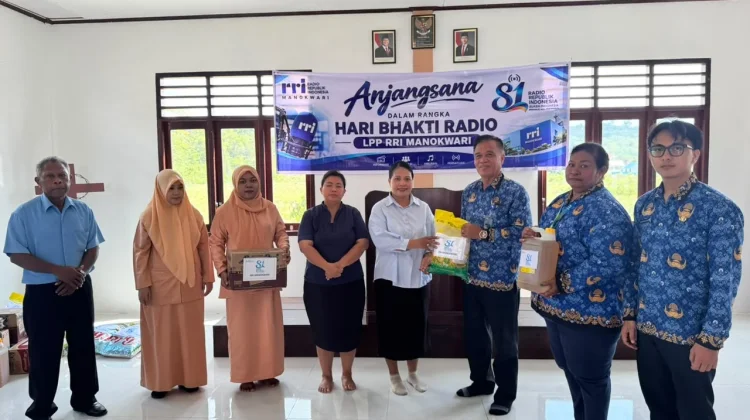 Semangat Kebersamaan RRI Manokwari di Hari Bakti Radio