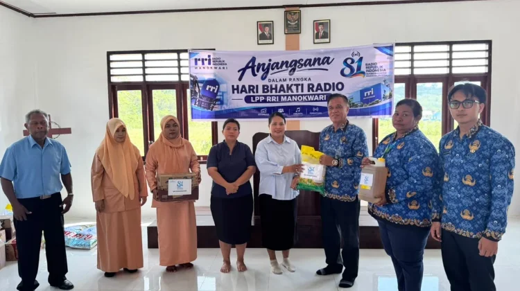 Semangat Kebersamaan RRI Manokwari di Hari Bakti Radio