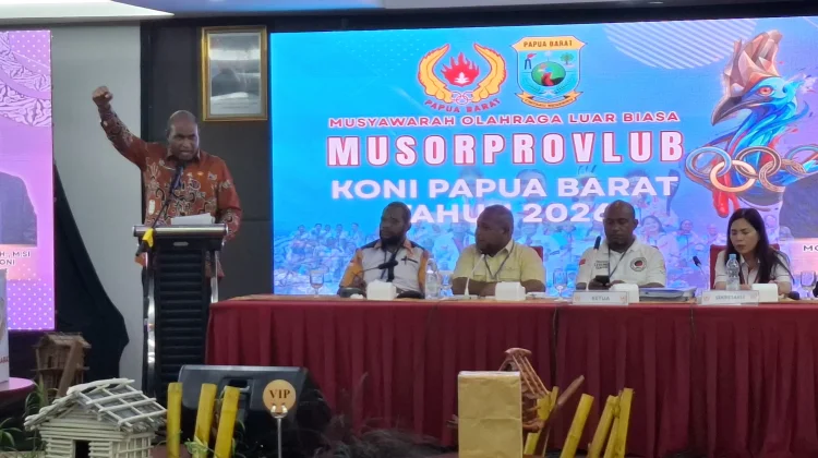 Yosias Saroy Terpilih Pimpin KONI Papua Barat 2026-2030