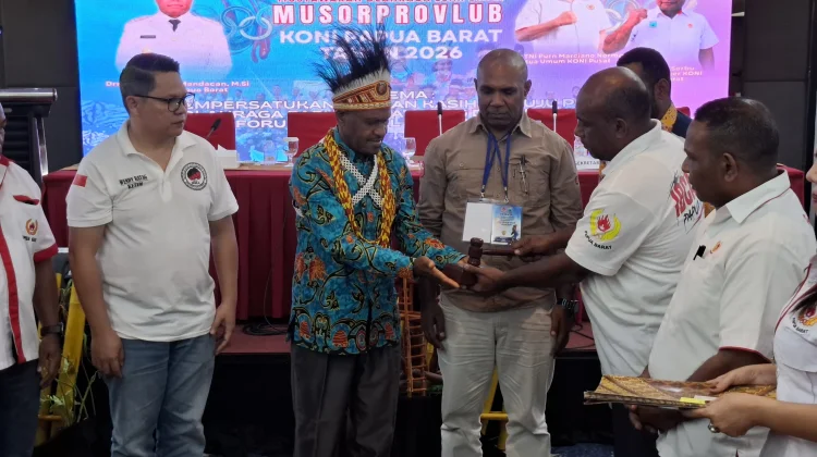 Yosias Saroy Terpilih Pimpin KONI Papua Barat 2026-2030