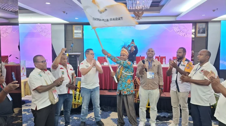 Yosias Saroy Terpilih Pimpin KONI Papua Barat 2026-2030