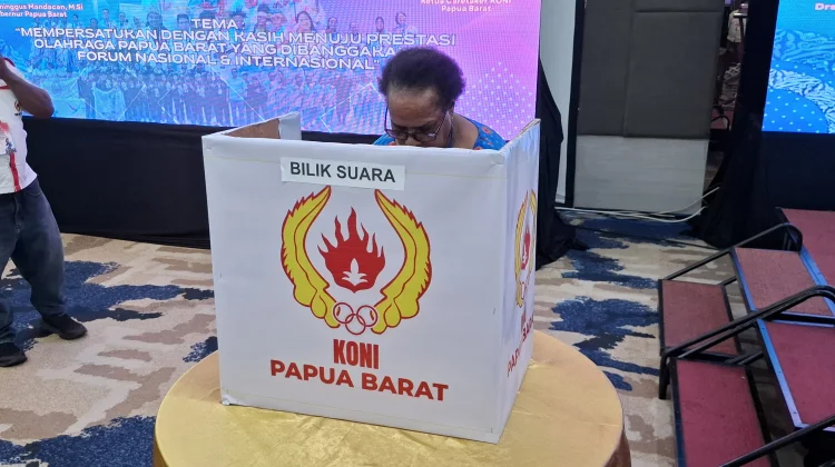 Yosias Saroy Terpilih Pimpin KONI Papua Barat 2026-2030