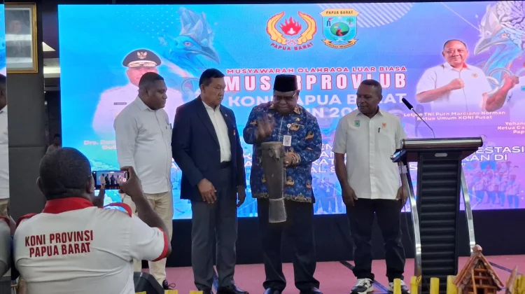 Yosias Saroy Terpilih Pimpin KONI Papua Barat 2026-2030