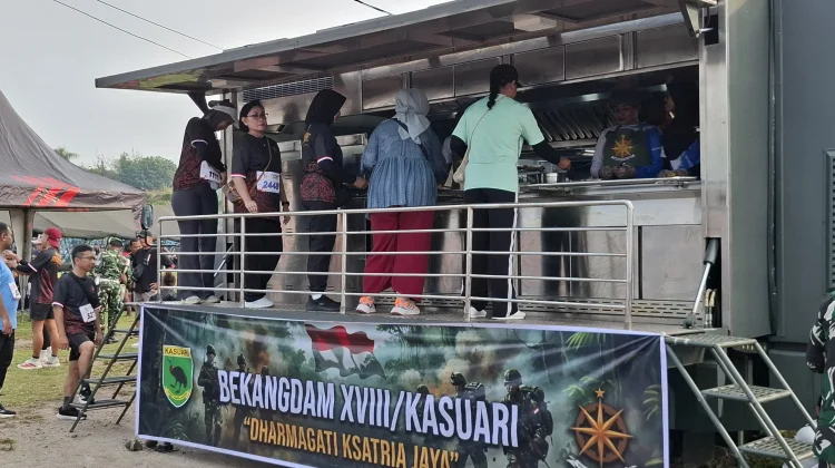 Fun Run 5 Km Meriahkan HUT ke-81 TNI di Manokwari