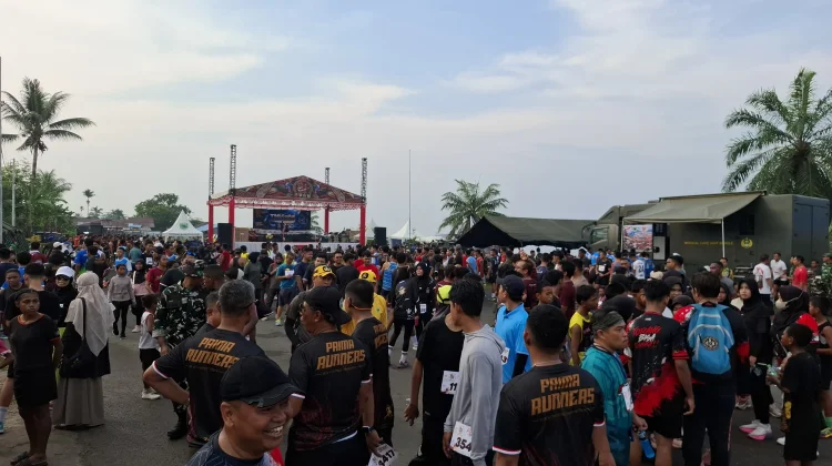Fun Run 5 Km Meriahkan HUT ke-81 TNI di Manokwari