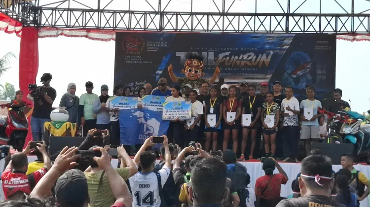 Fun Run 5 Km Meriahkan HUT ke-81 TNI di Manokwari