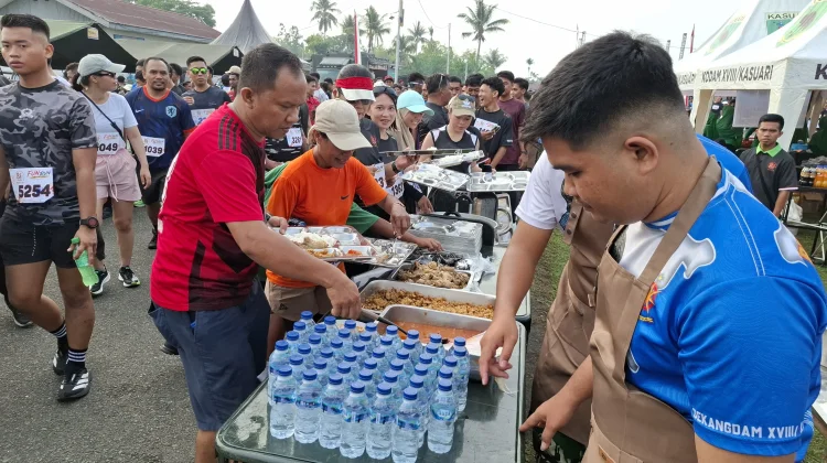 Fun Run 5 Km Meriahkan HUT ke-81 TNI di Manokwari