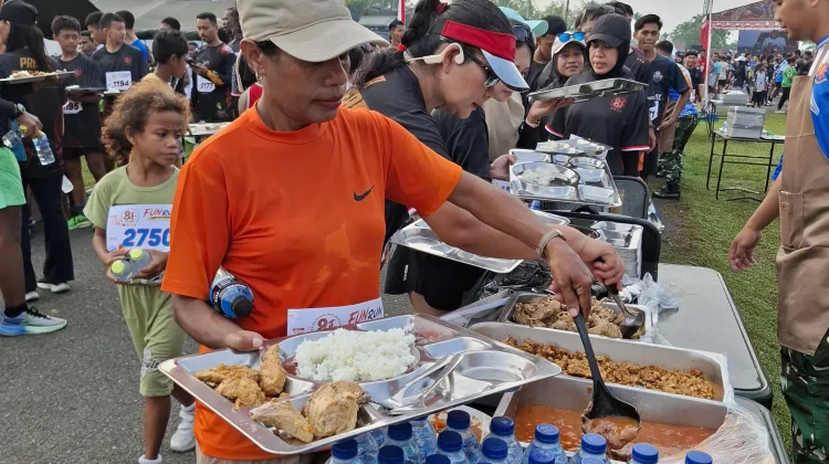 Fun Run 5 Km Meriahkan HUT ke-81 TNI di Manokwari