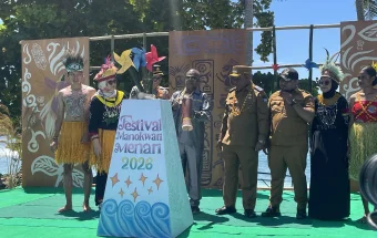 Seluruh Kampung di Manokwari Timur Meriahkan Festival Manokwari Menari 2026