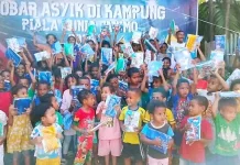 Bantuan Kemasyarakatan Wapres RI untuk Kampung Piala Dunia Fanimo