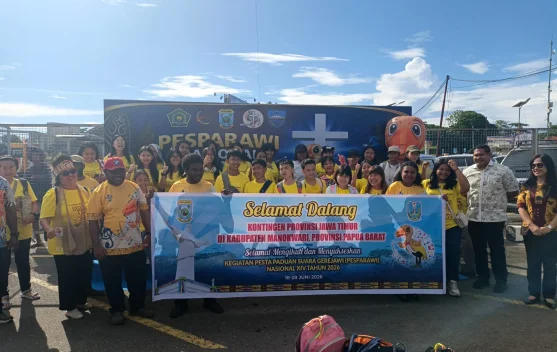 Kontingen Pesparawi Nasional XIV Terus Berdatangan ke Manokwari