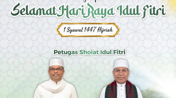 Pemprov NTB Gelar Salat IdulFitri 1447 H di Lapangan Bumi Gora