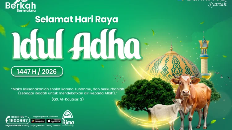 Bank NTB Syariah: Selamat Hari Raya Iduladha 2026