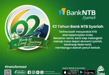 62 Tahun Bank NTB Syariah