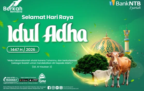 Bank NTB Syariah: Selamat Hari Raya Iduladha 2026