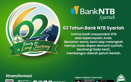 62 Tahun Bank NTB Syariah